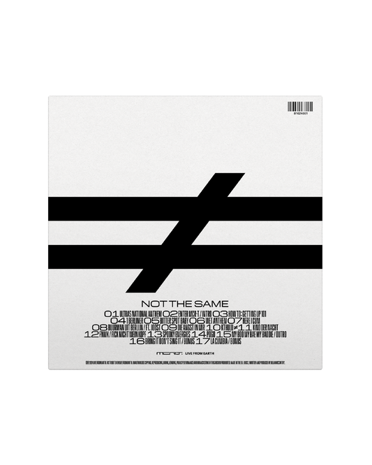 “NOT THE SAME” VINYL LP (2024)